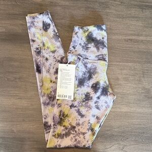 lululemon athletica Tie-Dye Jeggings - Purple and Yellow